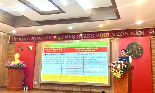 Khánh Hòa tổ chức Hội nghị học tập, quán triệt Chuyên đề học tập và làm theo tư tưởng, đạo đức, phong cách Hồ Chí Minh năm 2023
