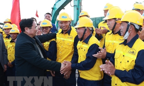 Thủ tướng dự Lễ ra quân dự án nâng cấp đường sắt Nha Trang-Sài Gòn
