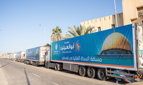 LHQ ước tính cần 100 xe tải chở hàng viện trợ mỗi ngày cho Dải Gaza