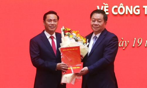 Đồng chí Nguyễn Công Dũng được bổ nhiệm làm Tổng biên tập Báo Điện tử Đảng Cộng sản Việt Nam