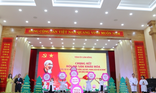 Lâm Đồng: Sân khấu hóa học tập và làm theo tư tưởng, đạo đức, phong cách Hồ Chí Minh