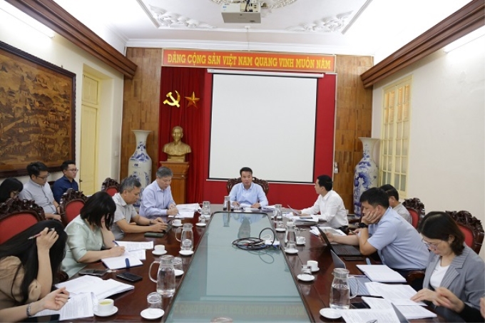 Tổng Giám đốc Nguyễn Thế Mạnh vừa chủ trì cuộc họp với một số đơn vị trực thuộc BHXH Việt Nam về việc triển khai thực hiện Nghị định số 75/2023/NĐ-CP.