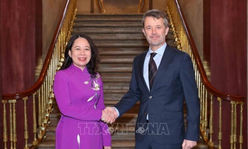 Thái tử kế vị Đan Mạch nhấn mạnh ý nghĩa chuyến thăm của Phó Chủ tịch nước Võ Thị Ánh Xuân
