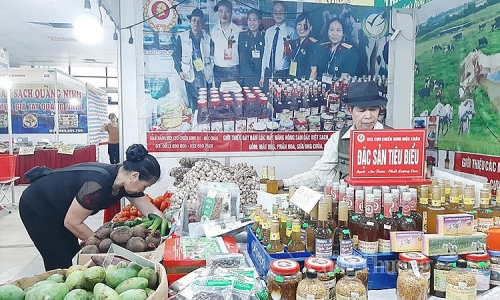 Đưa nông sản miền núi về Thủ đô Hà Nội tổ chức phiên chợ