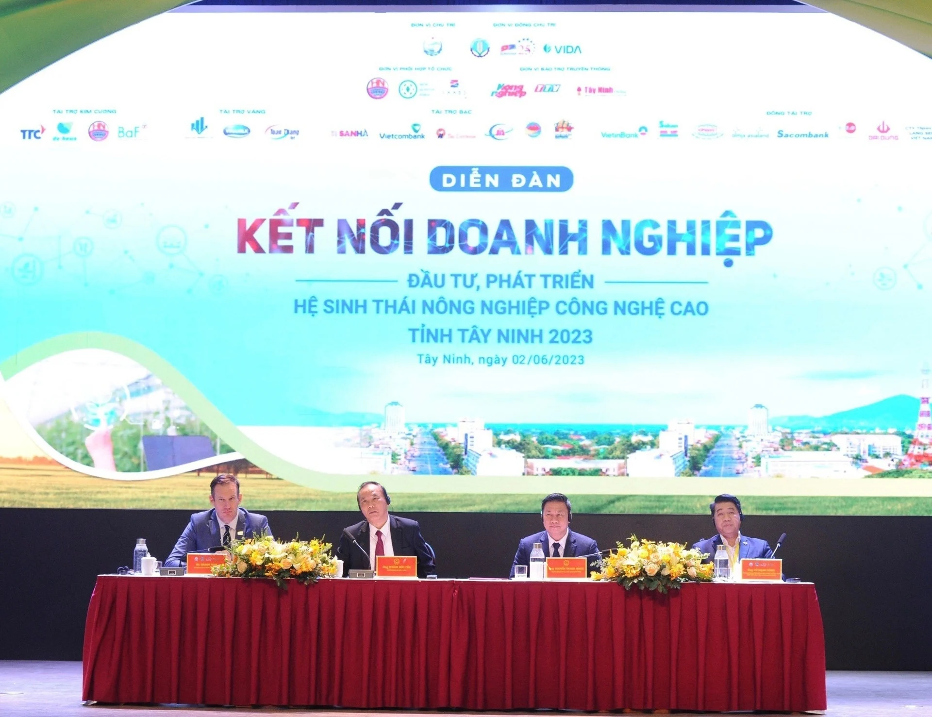 “Diễn đàn kết nối doanh nghiệp đầu tư, phát triển hệ sinh thái nông nghiệp công nghệ cao tỉnh Tây Ninh năm 2023”