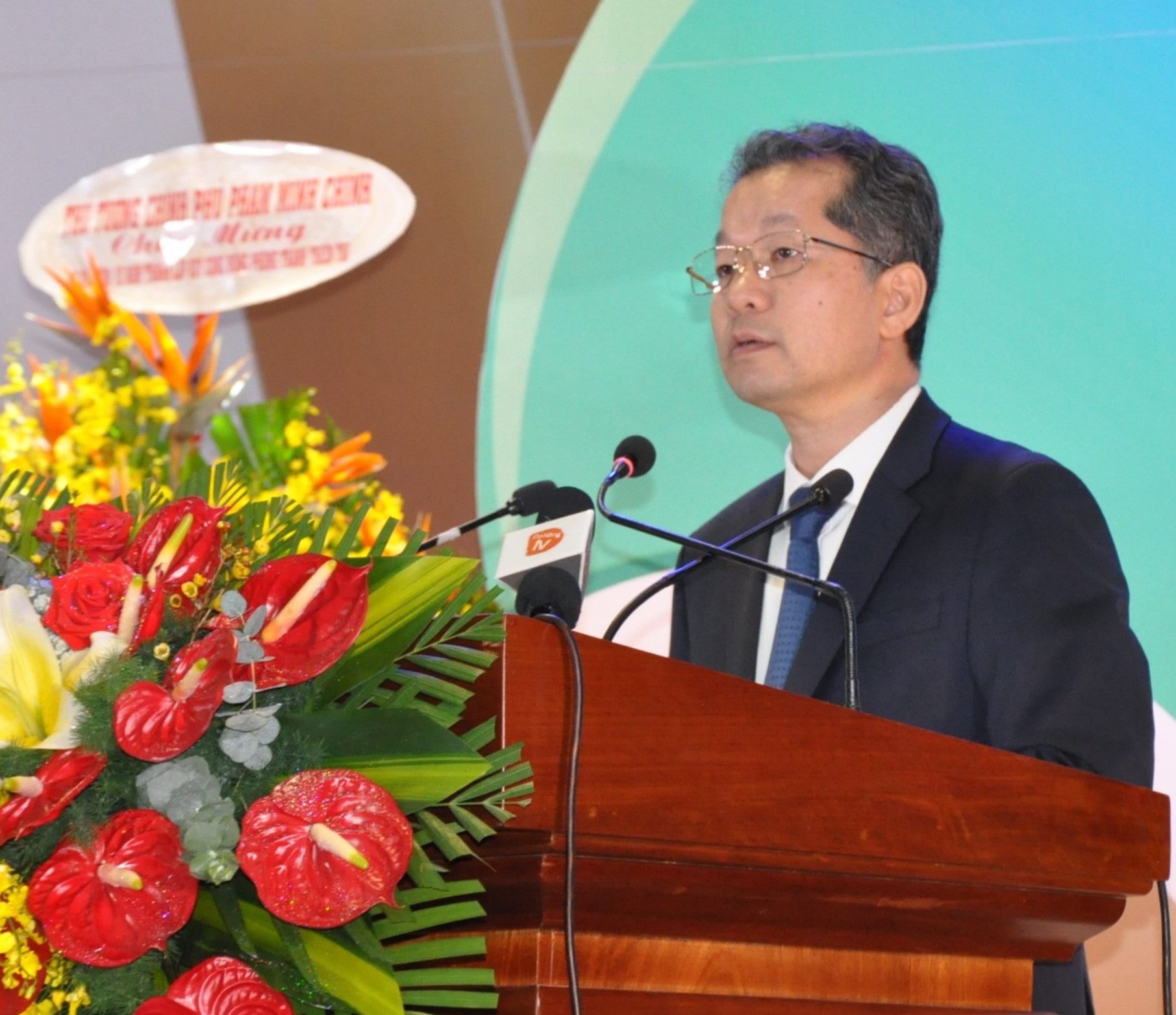 Bí thư Thành uỷ Nguyễn Văn Quảng phát biểu tại buổi lễ