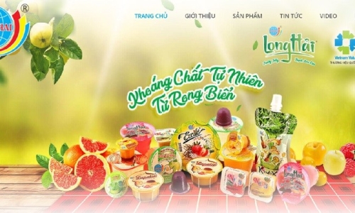 Công ty Long Hải: Đạt danh hiệu Thương hiệu quốc gia Việt Nam với sản phẩm thạch rau câu