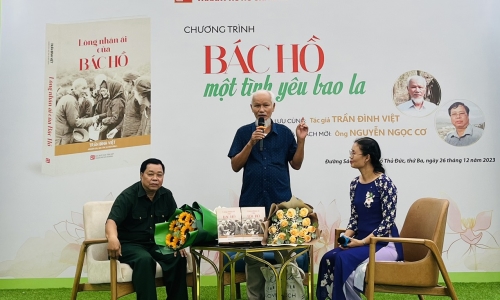 TP Hồ Chí Minh: Giao lưu, giới thiệu về 'Bác Hồ - Một tình yêu bao la'