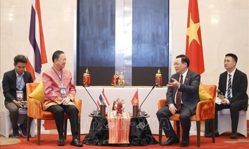 Chủ tịch Quốc hội mong muốn các tập đoàn Thái Lan mở rộng đầu tư tại Việt Nam