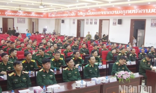 Tăng cường đoàn kết Việt Nam - Lào, xây dựng biên giới hòa bình