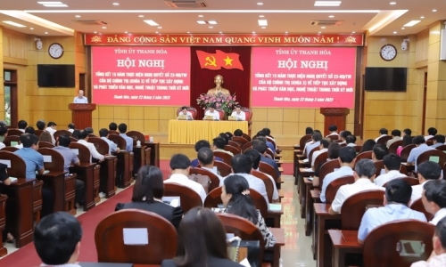 Thanh Hóa: Tổng kết 15 năm thực hiện Nghị quyết 23 của Bộ Chính trị