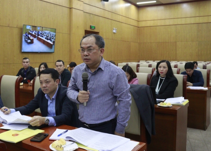 Đồng chí Nguyễn Văn  Hay, Phó Bí thư Thường trực Đảng ủy Ban Tuyên giáo Trung ương phát biểu tại Hội nghị.