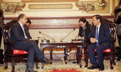 Lãnh đạo TP.Hồ Chí Minh tiếp Tổng Giám đốc Tổ chức Đại học Pháp ngữ