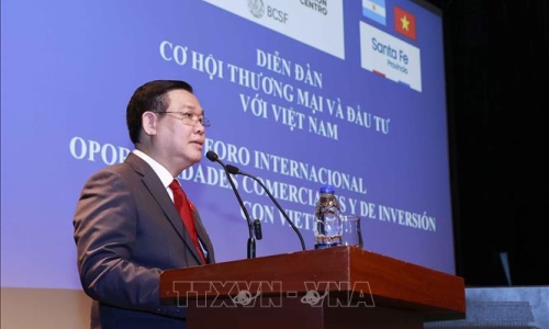 Chủ tịch Quốc hội dự Toạ đàm doanh nghiệp Việt Nam - Argentina tại tỉnh Santa Fe
