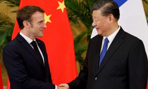 Tổng thống Pháp thăm Trung Quốc: Thúc đẩy lợi ích tương đồng