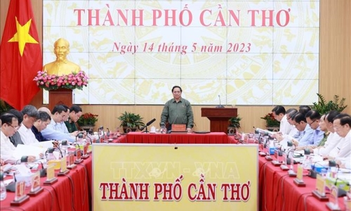 Thủ tướng Phạm Minh Chính làm việc về tháo gỡ khó khăn, thúc đẩy phát triển thành phố Cần Thơ