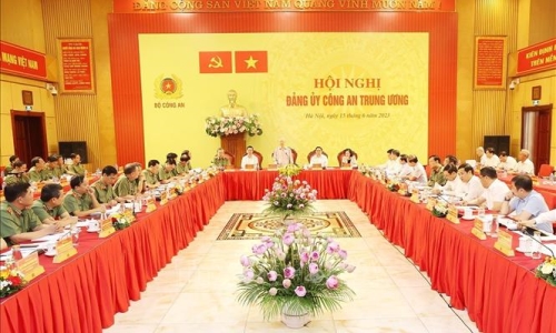 Phát biểu của Tổng Bí thư Nguyễn Phú Trọng tại Hội nghị Đảng ủy Công an Trung ương