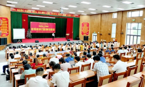 "Sân chơi" bổ ích dành cho học viên lý luận chính trị tỉnh Bắc Giang