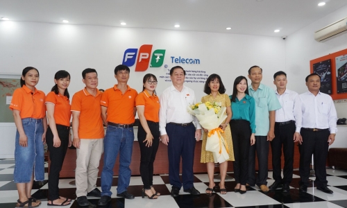 Trưởng Ban Tuyên giáo Trung ương thăm FPT Tây Ninh