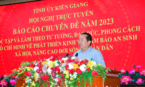 Kiên Giang đẩy mạnh học tập và làm theo tư tưởng đạo đức, phong cách Hồ Chí Minh