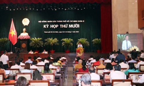 Khai mạc Kỳ họp thứ X Hội đồng Nhân dân Thành phố Hồ Chí Minh khóa X
