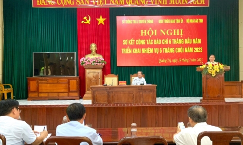 Quảng Trị: Công tác báo chí 6 tháng đầu năm tích cực tuyên truyền các nhiệm vụ chính trị của đất nước và địa phương