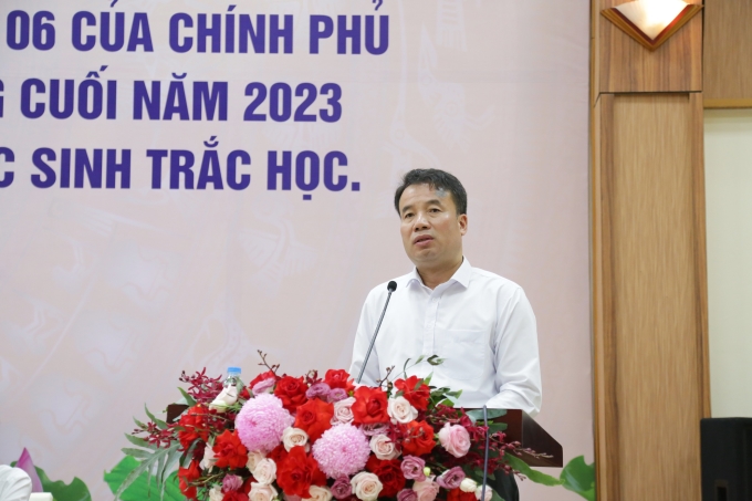 Tổng Giám đốc BHXHVN Nguyễn Thế Mạnh phát biểu.