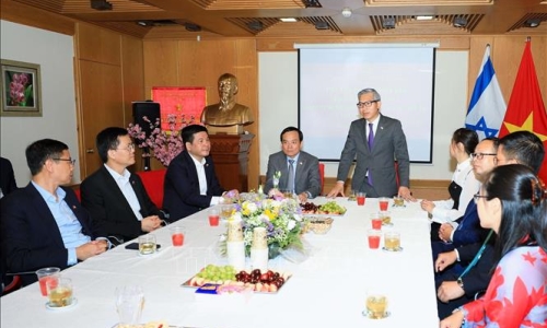 Phó Thủ tướng Chính phủ Trần Lưu Quang thăm và làm việc tại Israel