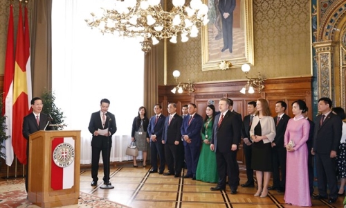 Chủ tịch nước đề nghị Vienna khuyến khích doanh nghiệp đầu tư tại Việt Nam