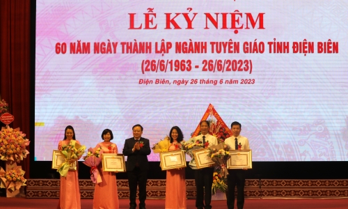 Ban Tuyên giáo tỉnh uỷ Điện Biên kỷ niệm 60 năm ngày thành lập