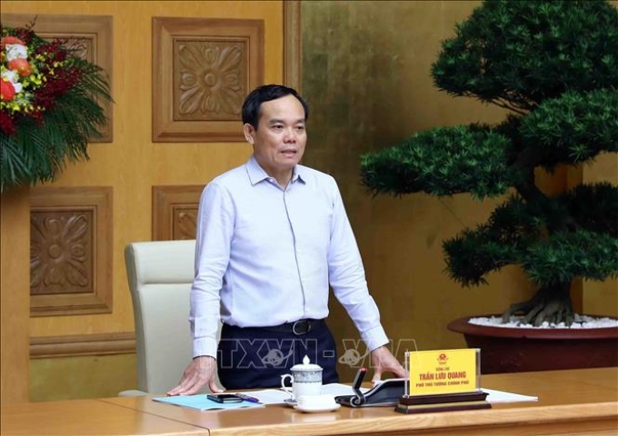 Phó Thủ tướng Chính phủ Trần Lưu Quang làm Tổ trưởng Tổ công tác. Ảnh: Phạm Kiên/TTXVN