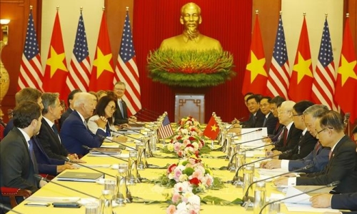 Việt Nam-Hoa Kỳ nâng cấp quan hệ lên Đối tác Chiến lược Toàn diện