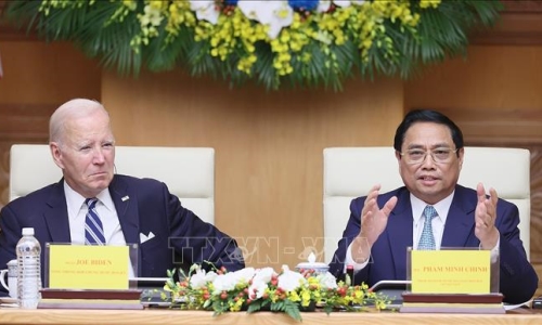 Thủ tướng Phạm Minh Chính và Tổng thống Joe Biden dự Hội nghị cấp cao về Đầu tư và Đổi mới sáng tạo