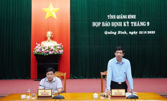 Đồng chí Hồ An Phong, Phó Chủ tịch UBND tỉnh phát biểu.