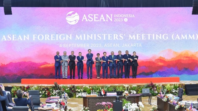 Các đại biểu tham dự Hội nghị Bộ trưởng Ngoại giao.