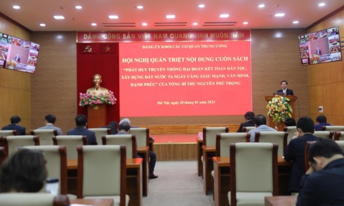 Phổ biến, quán triệt nội dung hai cuốn sách của Tổng Bí thư Nguyễn Phú Trọng tới hơn 18.000 đảng viên ở các cấp ủy, tổ chức đảng