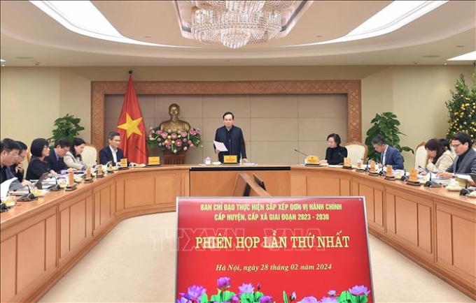 Phó Thủ tướng Trần Lưu Quang phát biểu. Ảnh: TTXVN