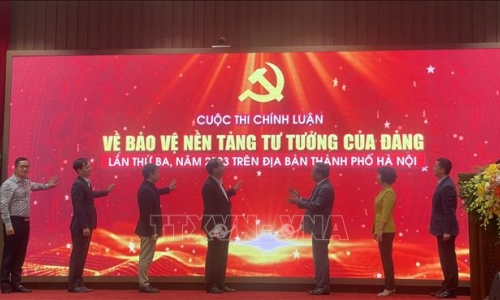 Hà Nội tổ chức Cuộc thi chính luận về bảo vệ nền tảng tư tưởng của Đảng