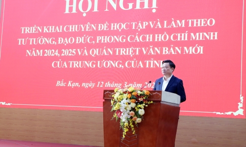 Bắc Kạn: Triển khai chuyên đề học tập và làm theo tư tưởng, đạo đức, phong cách Hồ Chí Minh năm 2024, 2025