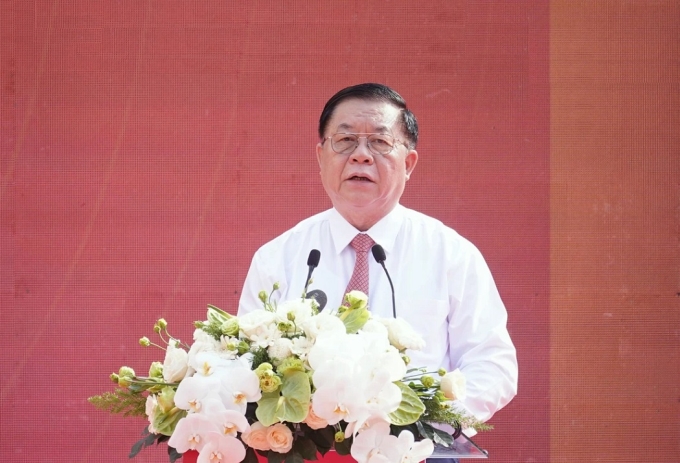 Bí thư Trung ương Đảng, Trưởng Ban Tuyên giáo Trung ương Nguyễn Trọng Nghĩa phát biểu tại Lễ Khai mạc Hội Báo toàn quốc 2024.