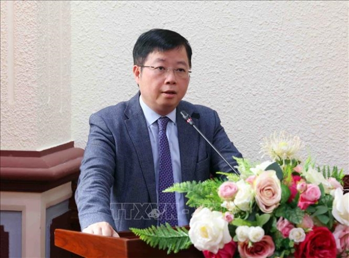 Thứ trưởng Bộ Thông tin và Truyền thông Nguyễn Thanh Lâm. Ảnh tư liệu: Phạm Kiên/TTXVN