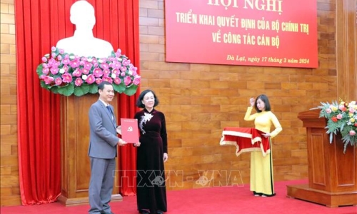 Đồng chí Nguyễn Thái Học được điều động giữ chức Quyền Bí thư Tỉnh ủy Lâm Đồng