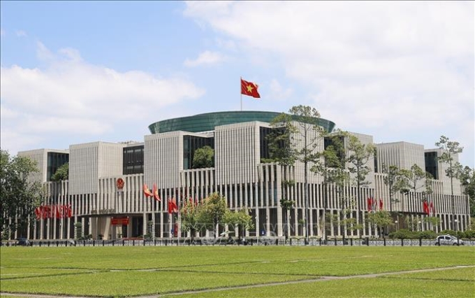 Kỳ họp bất thường lần thứ 6, Quốc hội khóa XV được tổ chức tại Nhà Quốc hội ở Thủ đô Hà Nội. Ảnh: TTXVN