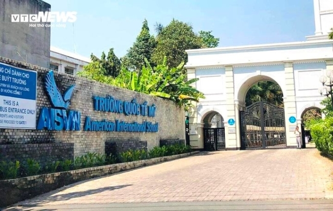 Trường quốc tế Mỹ Việt Nam (220 Nguyễn Văn Tạo, huyện Nhà Bè, Thành phố Hồ Chí Minh). (Ảnh: Vtcnews.vn)