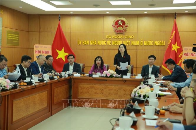 Chú thích ảnh Phó Chủ nhiệm Ủy ban Kinh tế của Quốc hội Đoàn Thị Thanh Mai phát biểu tại Hội nghị. (Ảnh: TTXVN)