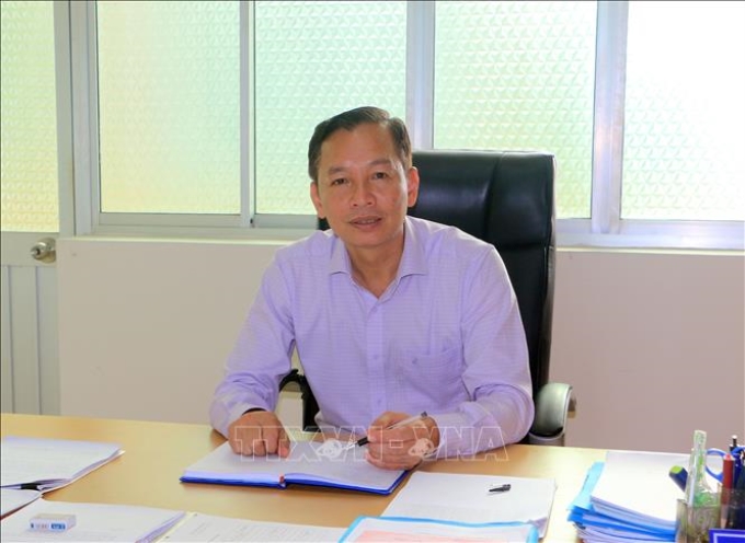 Đồng chí Nguyễn Hiếu Nghĩa, Trưởng Ban Tổ chức Tỉnh ủy Vĩnh Long. (Ảnh: TTXVN)