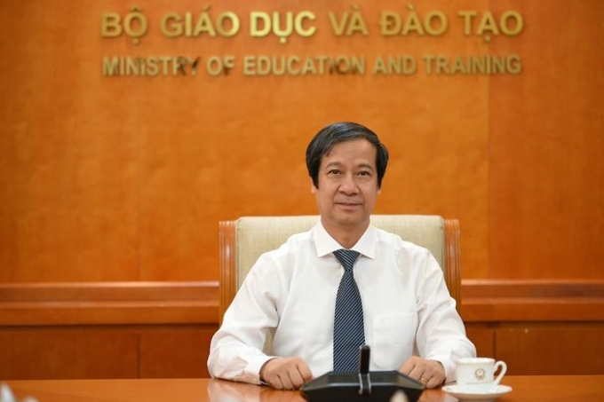 Bộ trưởng Bộ GD&ĐT Nguyễn Kim Sơn giữ chức vụ Chủ tịch Hội đồng Giáo sư nhà nước nhiệm kỳ 2024-2029. (Ảnh: TTXVN)