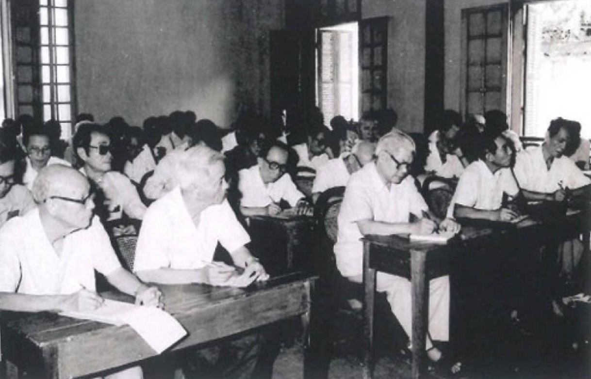 Đồng chí Đào Duy Tùng dự Lớp bồi dưỡng lý luận cho đảng viên - Hà Nội 1966