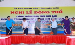 Thủ tướng Chính phủ dự Lễ khởi công tôn tạo Khu đề kháng Him Lam