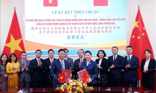 Thúc đẩy hợp tác về pháp luật và tư pháp Việt Nam - Trung Quốc
